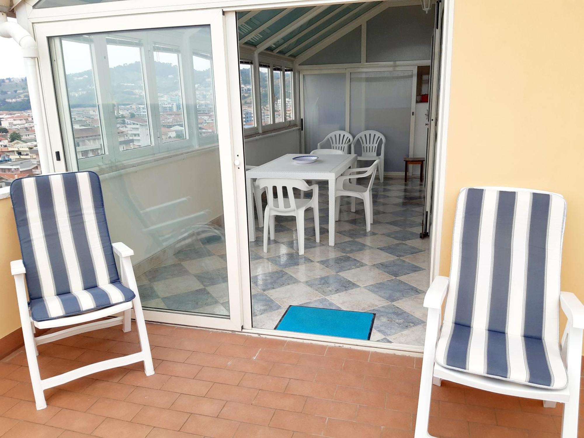Apartmán La Terrazza Sul Mare Montesilvano Marina Pokoj fotografie